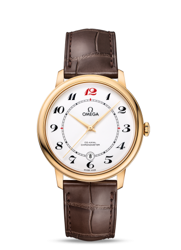 Omega De Ville Prestige Co-Axial 39.5 Yellow Gold / Enamel / 50th Anniversary